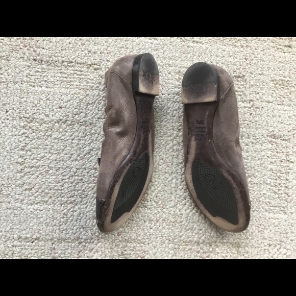 AGL FLATS Leather and Snake - Picture 2 of 2